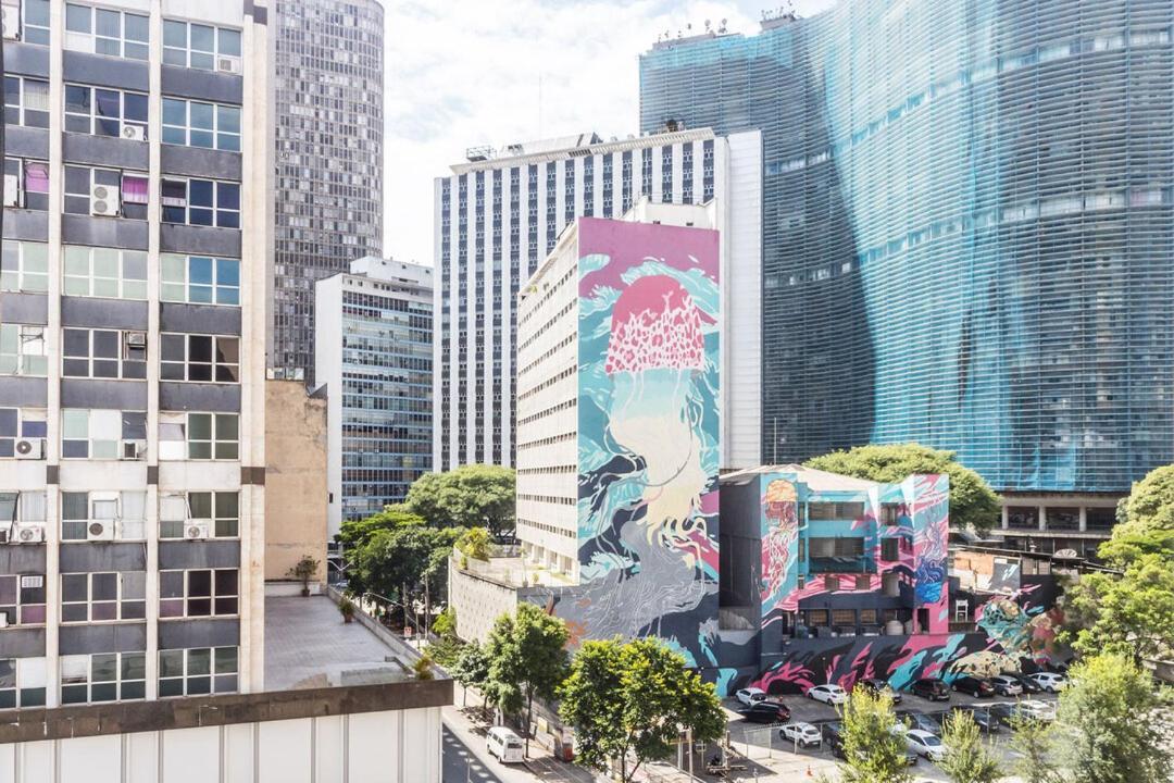 Apto No Cartao Postal Da Cidade De São Paulo Zewnętrze zdjęcie